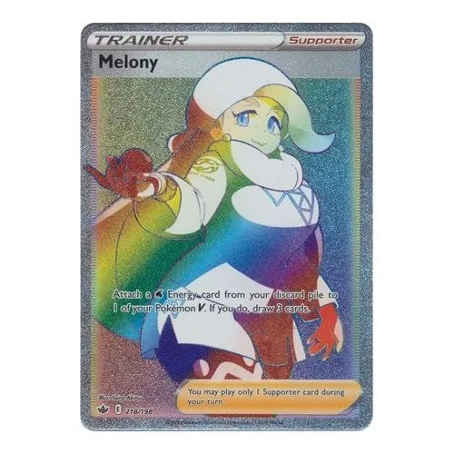 Pokemon Chilling Reign 218/198 Melony (Rainbow Rare) - Pokémon - FashionsVida