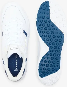 Zapatos de golf de hombre T-Clip Golf de piel en blanco - Lacoste - FashionsVida