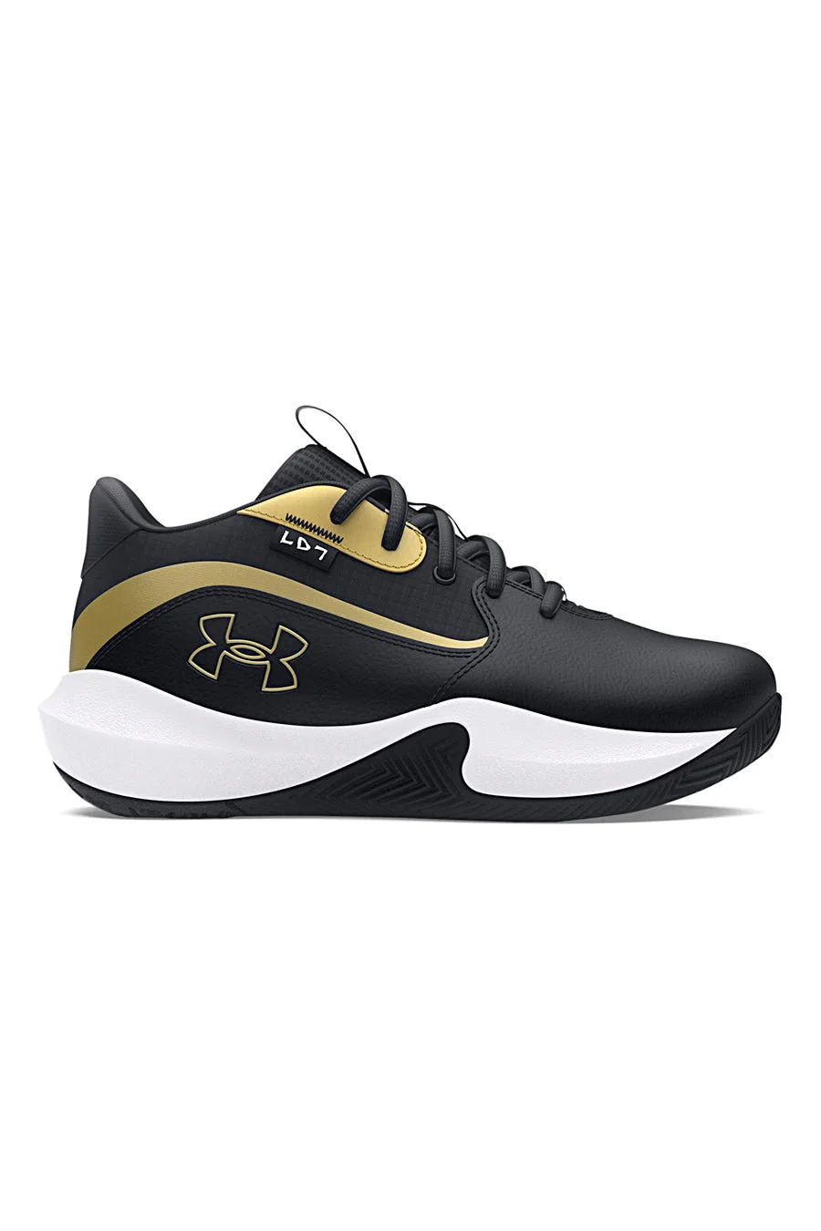 Sneakers da basket nere con dettagli oro PS Lockdown 7 31 - Under armour - FashionsVida