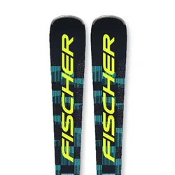 Pack De Skis Alpins Rc4 Noize St Black Superflex + Rc4 Z12 Gw Powerrail 85 [f] Matt Black / Fluor Yellow 155 Homme