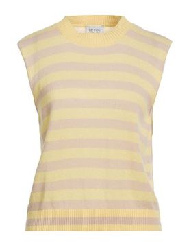Pullover Damen Pastellgelb M Damen