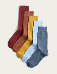 Pack Cool & Fresh™ Palm Tree Cotton Rich Socks Multi male