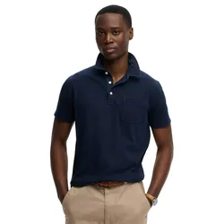 Polo A Maniche Corte Classic Cotton Linen Hampton Navy L