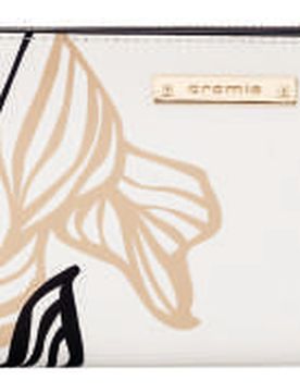 Portafogli donna Leaf 2641495 Bianco + Nero