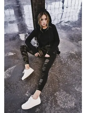 Felpa Con Zip Tb1728 Fleece Black XL
