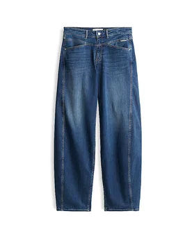 Jeans Balloon Fit MENI COUPE blu 42/L28 - Opus Pants - FashionsVida