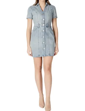 Morgan De Toi Kleid Azurblau 484289