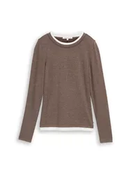 XL cozy 2-in-1 T-shirt female