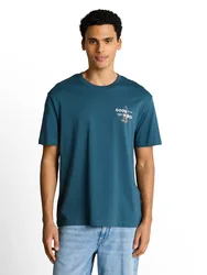 Relaxed printed t-shirt male