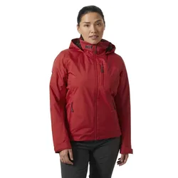 Crew Hooded Midl 2.0 Jacket Red XL Women