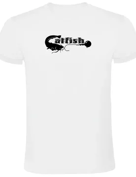 Catfish Short Sleeve T-shirt White L Men - Kruskis - FashionsVida