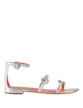 Sandalias Mujer Plata 39 Mujer - ALDO CASTAGNA - FashionsVida