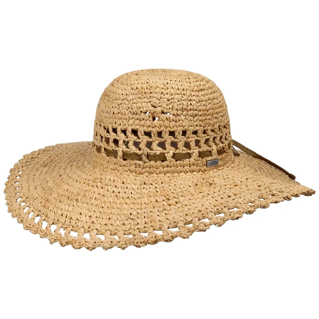 Adila Crocheted Straw Hat by - nature - Damen - Size: One Size - Conner - FashionsVida
