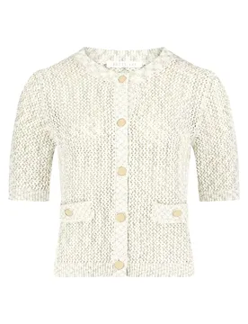 Strickjacke Kurz 1/2 Arm female