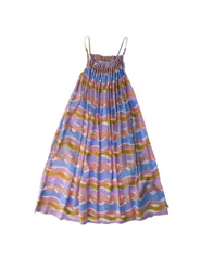 Abito a pieghe MULTICOLOR 10