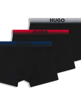 Hugo Boxers Spray 10273170 Trunk 3 Unités Open Miscellaneous S