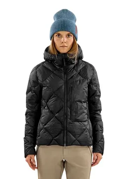 Veste En Duvet Ultralight Hood Gore-tex® Black Onyx S - The Mountain Studio - FashionsVida