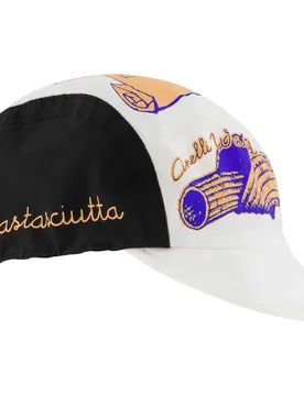 Cappellino Con Visiera Pasta Black / White