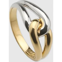 Anillo de bicolor