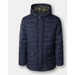 Plumífero de hombre acolchado liso