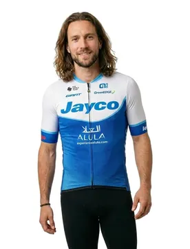 Maillot à Manches Courtes Jayco Alula Pro Replica