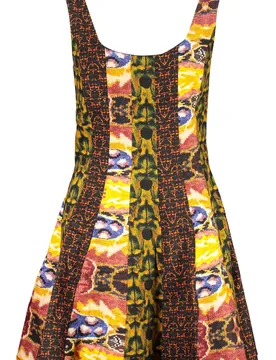 Damen Kleid Gelb 26SWVW58_GI4086
