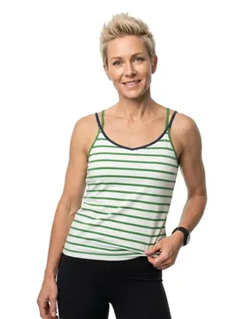Maglietta Senza Maniche Lorna Pearl / Green S
