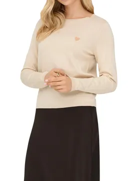 Damen Pullover Beige 506302