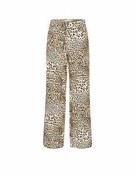 Jeans Wide Leg LEONIA hellbraun 34 damen