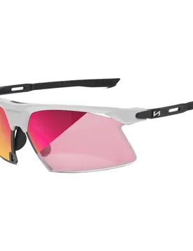 Occhiali Da Sole Fotocromatici Aerobeam Titanium Matt Metal White