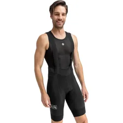 Culote corto reciclado ciclismo de hombre Malhao