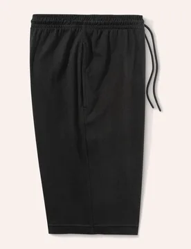 Hose kurz, normale Größen, Farbe Schwarz, 24, reine, atmungsaktive Baumwolle verstellbarer Gummibund Herren - Walbusch - FashionsVida