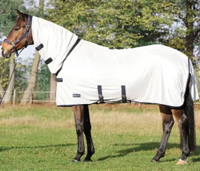 Paddock-Fliegendecke SUPERB, silber-navy 135 plus