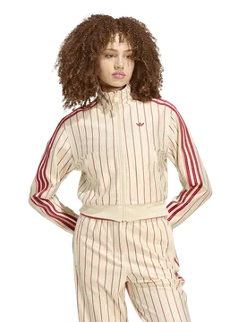 Firebird Women Track Tops - White - Size S (8-10) - Poly Mesh - White - Size: Small - Adidas - FashionsVida
