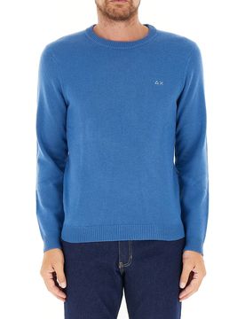 Maglione girocollo BLU CHIARO M