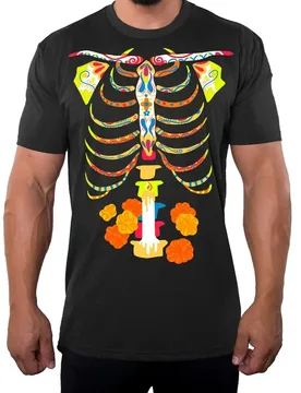 Wellcoda Mexican Dia De Los Muertos Mens T-shirt Halloween Shirt for Men Skull Graphic T-shirts Soft Ventilate Pure Cotton Shirt - Aliexpress - FashionsVida