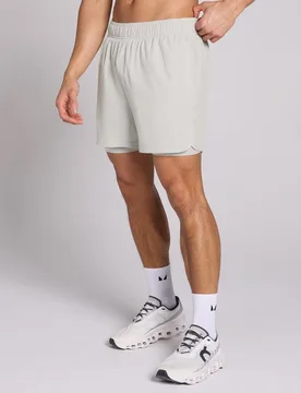Short de entrenamiento 2 en 1 de 5 para hombre de MP - Chrome - XS - MyProtein - FashionsVida