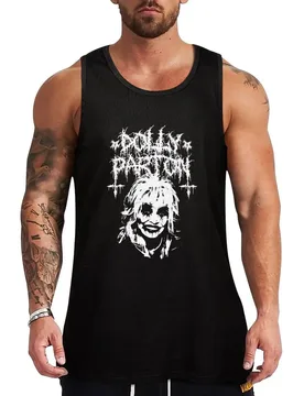 Retro Metal Dolly Parton Halloween Awesome Since Tank Top Sleeveless T-shirt gym Men's t-shirts t-shirts man sleeveless vests - Aliexpress - FashionsVida