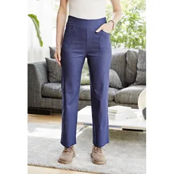 Pagen High-Waist-Jeans "Coco" blau