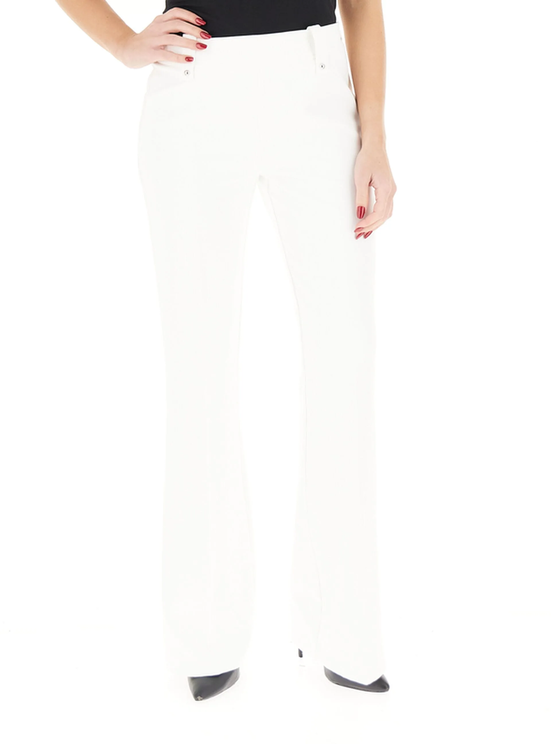 Pantalone flare LIU JEANS PANNA 44 - Liu jo - FashionsVida