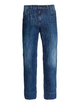 Jeans a gamba dritta