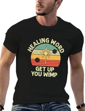 Cleric - Healing Word T-Shirt t shirt men 100% cotton luxury brand man graphic t shirt graphic t shirts for man T-shirt - Aliexpress - FashionsVida