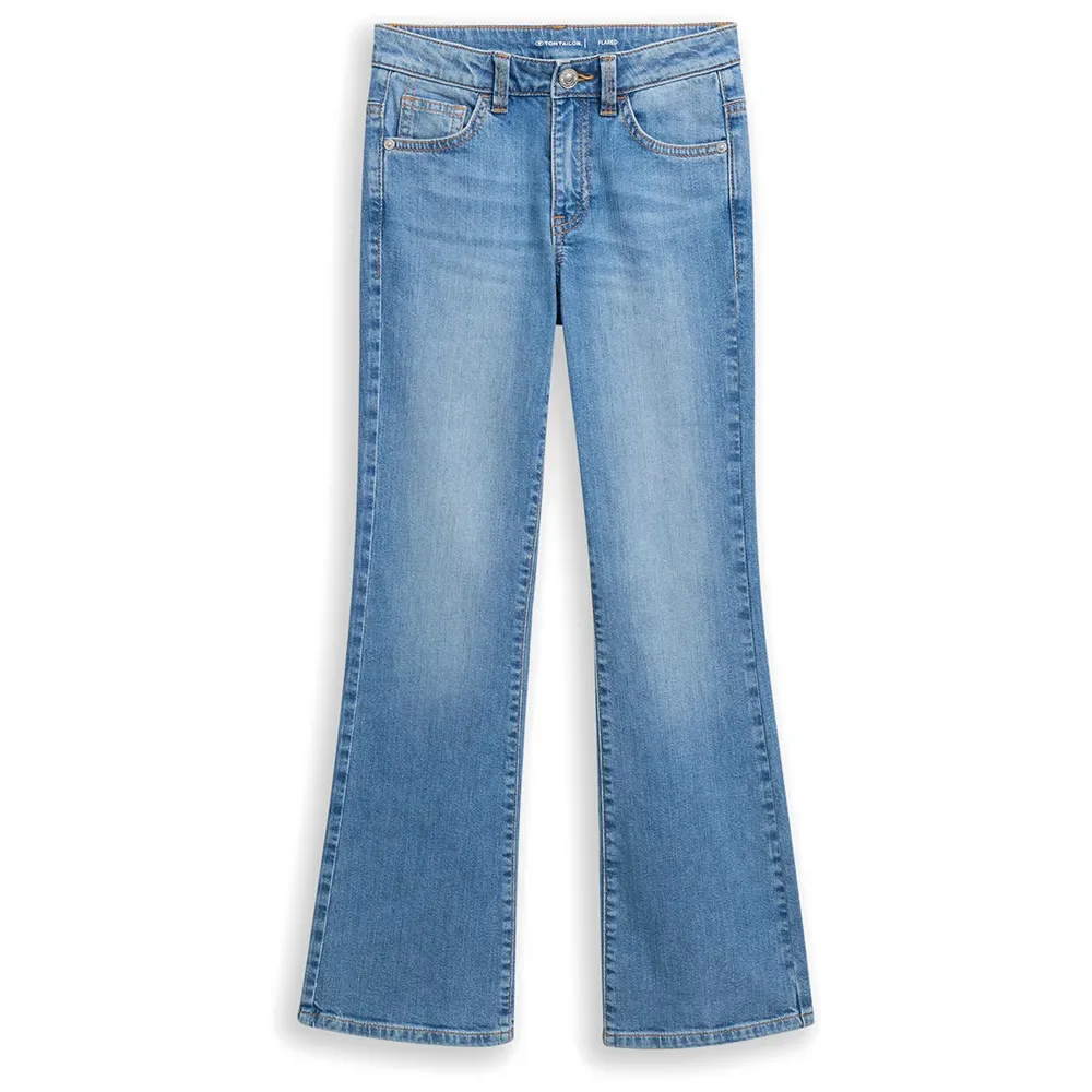Jeans 1050769 Mid Stone Bright Blue Denim 146 cm - Tom tailor - FashionsVida