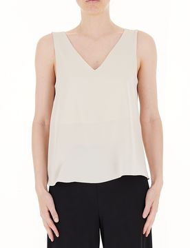 Canotta scollo V BEIGE M