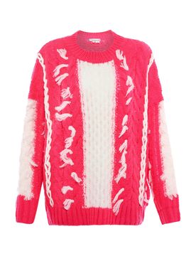 Ebeeza Jersey rosa / blanco