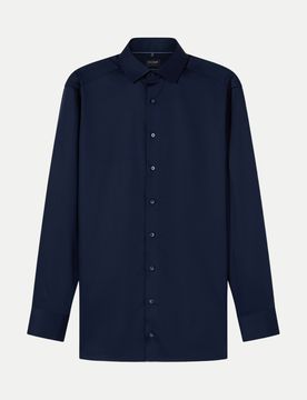 Olymp Regular-Fit Hemd Blau 40