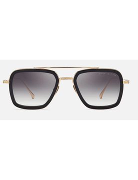 Sleek Metal Aviator Sunglasses 52