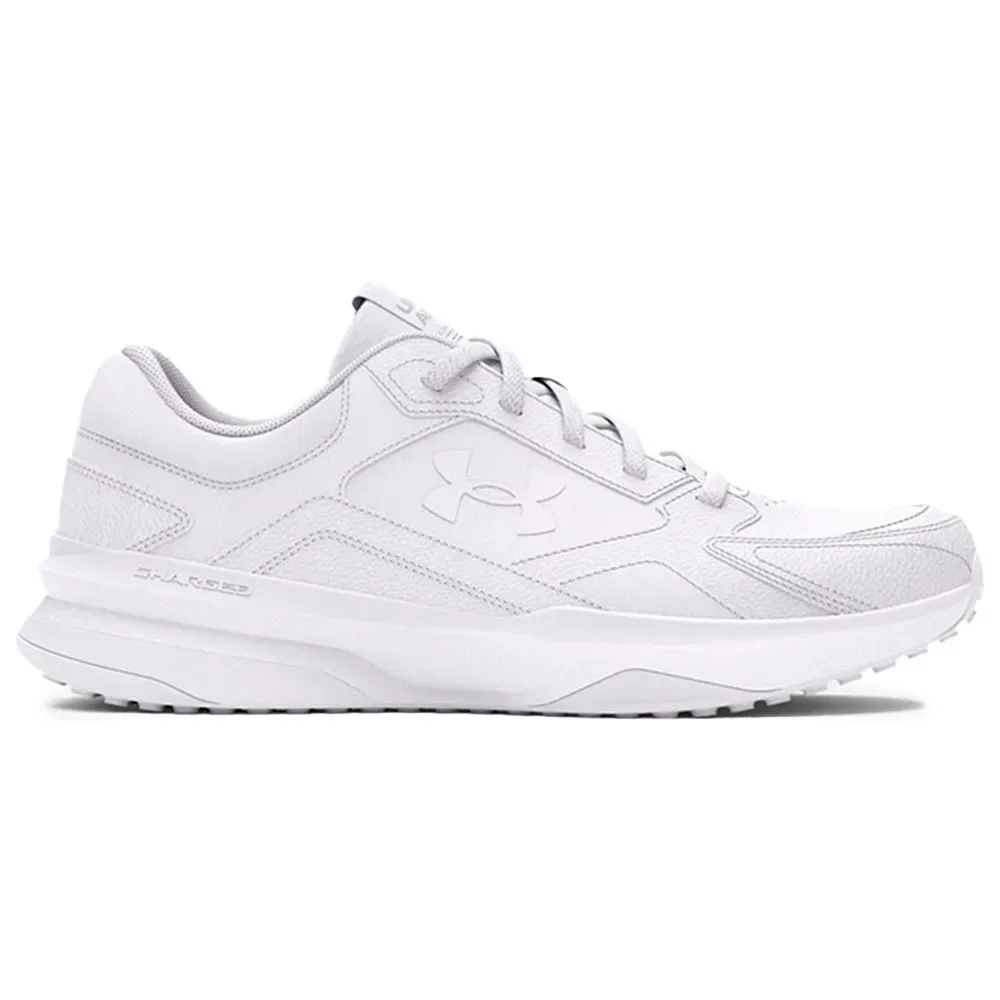 Baskets Edge Leather White / White / White EU 38 - Under armour - FashionsVida