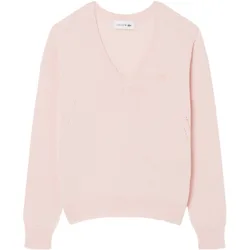 LACOSTE Pullover V Neck, rosa 42