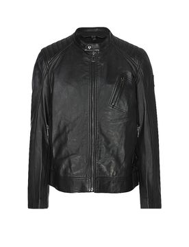 Chaqueta de cuero V RACER 2.0 negro 50